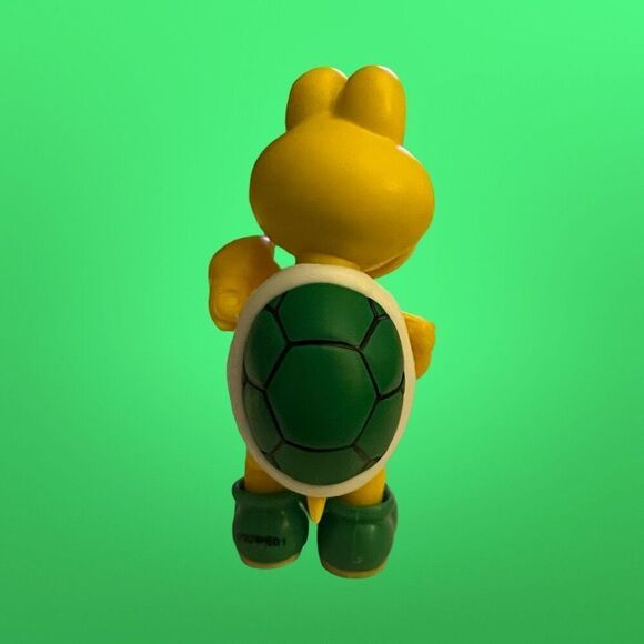The Super Mario Bros. KOOPA 4" Action Figure Toy Collectible Yellow Green B12 - Picture 3 of 3
